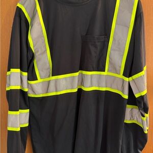 Men’s reflective long sleeve shirt